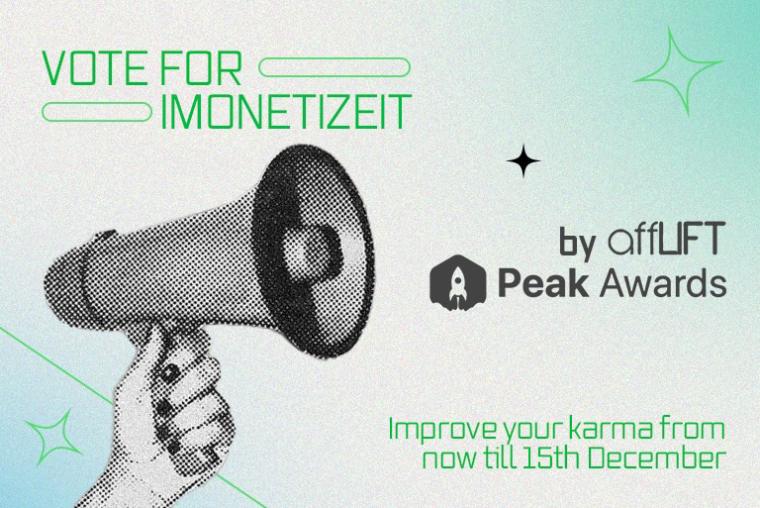 Voting Peak Awards by AffLift is open!