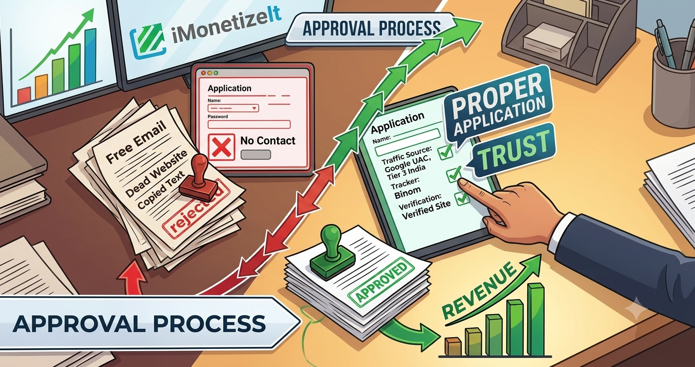 Affiliate Account Approval Rules !